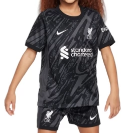 Liverpool Kids Torwart Heimtrikot Kinder 2024-2025 Günstige Fußballtrikots