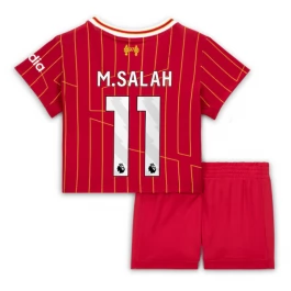 Liverpool M.Salah 11 Heimtrikot Kinder 2024-2025 Günstige Fußballtrikots