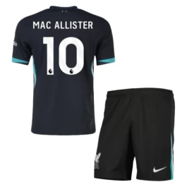 Liverpool Mac Allister 10 Auswärtstrikot Kinder 2024-2025 Günstige Fußballtrikots