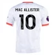 Liverpool Mac Allister 10 Ausweichtrikot 2024-2025 Günstige Fußballtrikots