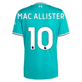 Liverpool Mac Allister 10 Ausweichtrikot 2025-2026 Günstige Fußballtrikots