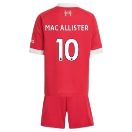 Liverpool Mac Allister 10 Heimtrikot Kinder 2025-2026 Günstige Fußballtrikots