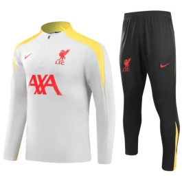 Liverpool Trainingsanzüge Kinder 2024-25 - 1-4 Zip Grau