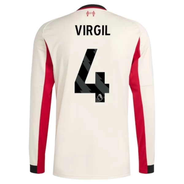 Liverpool Virgil 4 Auswärtstrikot 2025-2026 L/S Günstige Fußballtrikots Liverpool Virgil 4 Auswärtstrikot 2025-2026 L/S Günstige Fußballtrikots