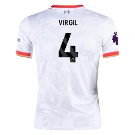 Liverpool Virgil 4 Ausweichtrikot 2024-2025 Günstige Fußballtrikots