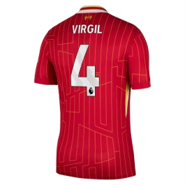 Liverpool Virgil 4 Heimtrikot 2024-2025 Günstige Fußballtrikots