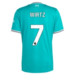 Liverpool Wirtz 7 Ausweichtrikot 2025-2026 Günstige Fußballtrikots