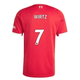 Liverpool Wirtz 7 Heimtrikot 2025-2026 Günstige Fußballtrikots