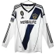 Los Angeles Galaxy Heimtrikot Retro 2012 L/S Günstige Fußballtrikots