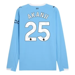 Manchester City Akanji 25 Heimtrikot 2025-2026 L/S Günstige Fußballtrikots