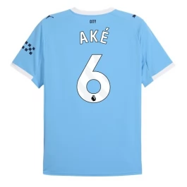 Manchester City Aké 6 Heimtrikot 2025-2026 Günstige Fußballtrikots