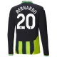 Manchester City Bernardo 20 Auswärtstrikot 2024-2025 L/S Günstige Fußballtrikots Manchester City Bernardo 20 Auswärtstrikot 2024-2025 L/S Günstige Fußballtrikots