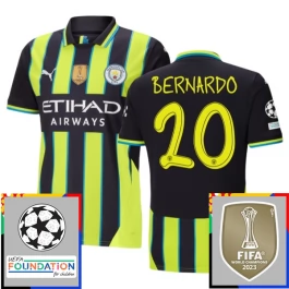 Manchester City Bernardo 20 Auswärtstrikot Champions League With Patch 2024-2025 Günstige Fußballtrikots Manchester City Bernardo 20 Auswärtstrikot Champions League With Patch 2024-2025 Günstige Fußballtrikots
