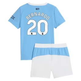 Manchester City Bernardo 20 Heimtrikot Kinder 2025-2026 Günstige Fußballtrikots