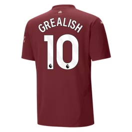 Manchester City Grealish 10 Ausweichtrikot 2024-2025 Günstige Fußballtrikots