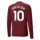 Manchester City Grealish 10 Ausweichtrikot 2024-2025 L/S Günstige Fußballtrikots