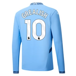 Manchester City Grealish 10 Heimtrikot 2024-2025 L/S Günstige Fußballtrikots