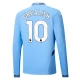 Manchester City Grealish 10 Heimtrikot 2024-2025 L/S Günstige Fußballtrikots