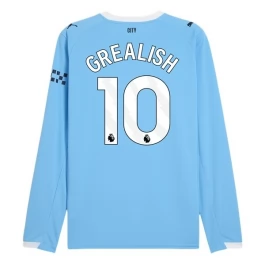 Manchester City Grealish 10 Heimtrikot 2025-2026 L/S Günstige Fußballtrikots