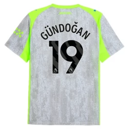 Manchester City Gündoğan 19 Ausweichtrikot 2025-2026 Günstige Fußballtrikots
