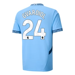 Manchester City Gvardiol 24 Heimtrikot 2024-2025 Günstige Fußballtrikots