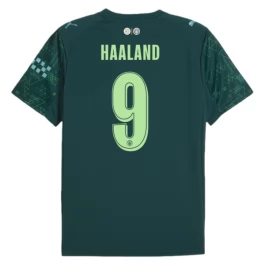 Manchester City Haaland 9 Heimtrikot Fourth 2025-2026 Günstige Fußballtrikots