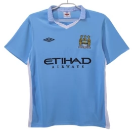 Manchester City Heimtrikot Retro 2011-2012 Günstige Fußballtrikots