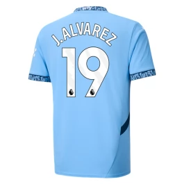 Manchester City J. Alvarez 19 Heimtrikot 2024-2025 Günstige Fußballtrikots