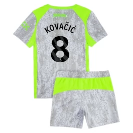 Manchester City Kovačić 8 Ausweichtrikot Kinder 2025-2026 Günstige Fußballtrikots