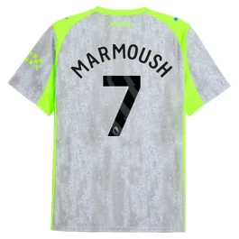 Manchester City Marmoush 7 Ausweichtrikot 2025-2026 Günstige Fußballtrikots