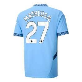 Manchester City Matheus N. 27 Heimtrikot 2024-2025 Günstige Fußballtrikots Manchester City Matheus N. 27 Heimtrikot 2024-2025 Günstige Fußballtrikots