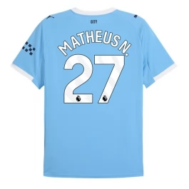 Manchester City Matheus N. 27 Heimtrikot 2025-2026 Günstige Fußballtrikots Manchester City Matheus N. 27 Heimtrikot 2025-2026 Günstige Fußballtrikots
