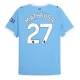 Manchester City Matheus N. 27 Heimtrikot 2025-2026 Günstige Fußballtrikots Manchester City Matheus N. 27 Heimtrikot 2025-2026 Günstige Fußballtrikots