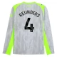 Manchester City Reijnders 4 Ausweichtrikot 2025-2026 Langarm Günstige Fußballtrikots