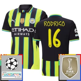 Manchester City Rodrigo 16 Auswärtstrikot Champions League With Patch 2024-2025 Günstige Fußballtrikots Manchester City Rodrigo 16 Auswärtstrikot Champions League With Patch 2024-2025 Günstige Fußballtrikots