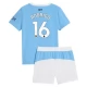 Manchester City Rodrigo 16 Heimtrikot Kinder 2025-2026 Günstige Fußballtrikots