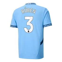 Manchester City Rúben 3 Heimtrikot 2024-2025 Günstige Fußballtrikots