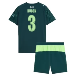 Manchester City Rúben 3 Heimtrikot Kinder Fourth 2025-2026 Günstige Fußballtrikots