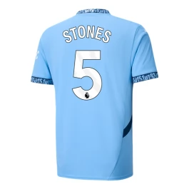 Manchester City Stones 5 Heimtrikot 2024-2025 Günstige Fußballtrikots