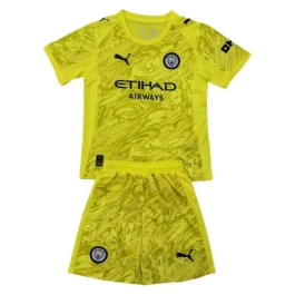 Manchester City Torwart Ausweichtrikot Kinder 2025-2026 Günstige Fußballtrikots