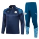 Manchester City Trainingsanzüge 2023-24 - 1-4 Zip Blau
