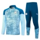 Manchester City Trainingsanzüge 2023-24 - 1-4 Zip Blau