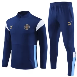 Manchester City Trainingsanzüge 2023-24 - 1-4 Zip Navy