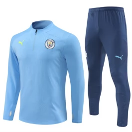 Manchester City Trainingsanzüge 2024-25 - 1-4 Zip Blau Manchester City Trainingsanzüge 2024-25 - 1-4 Zip Blau