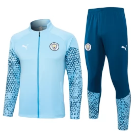 Manchester City Trainingsjackenanzüge 2023-24 - Blau