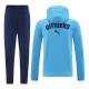 Manchester City Trainingsjackenanzüge 2024-25 - Hoodie Blau
