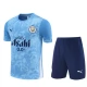 Manchester City Trainingsshirtanzug 2025-26 - Shorts Blau