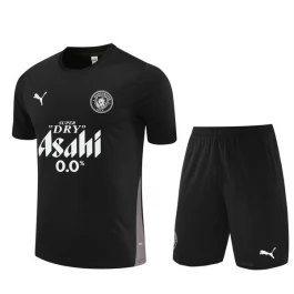 Manchester City Trainingsshirtanzug Kinder 2025-26 - Shorts Schwarz