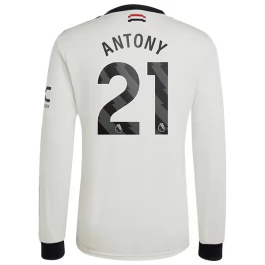 Manchester United Antony 21 Ausweichtrikot 2024-2025 L/S Günstige Fußballtrikots Manchester United Antony 21 Ausweichtrikot 2024-2025 L/S Günstige Fußballtrikots