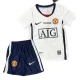 Manchester United Auswärtstrikot Kinder Retro 2008-2009 Günstige Fußballtrikots